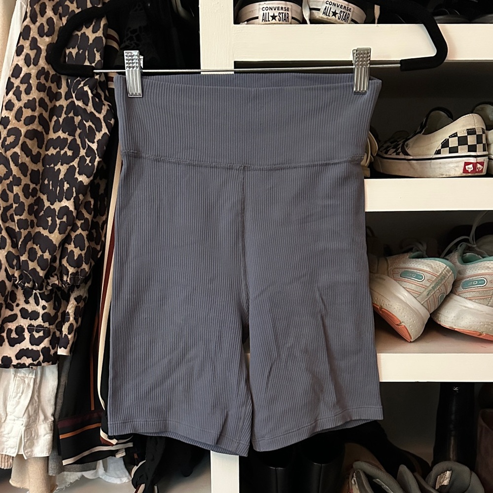 Abercrombie & Fitch Blue 7” Bike Shorts